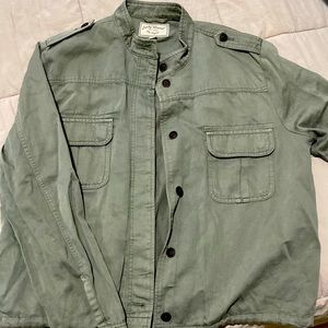 Lucky brand army green shacket. Worn 2-3x.